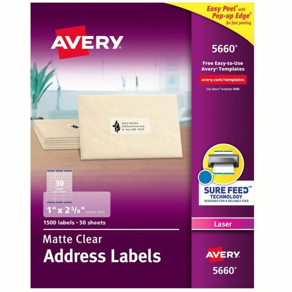 Avery® Easy Peel Return Address Labels