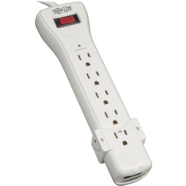 Tripp Lite Surge Protector Power Strip 120V 7 Outlet RJ11 12' Cord 1080 Joules