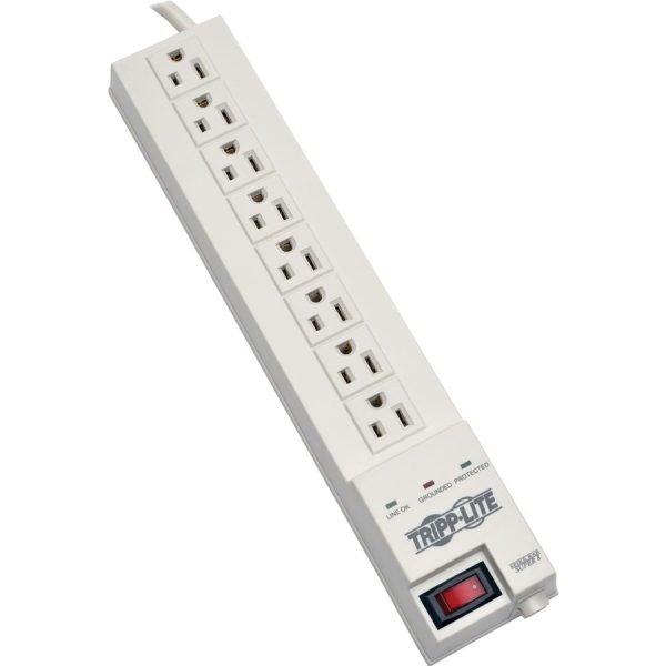 Tripp Lite Surge Protector Power Strip 120V 8 Outlet 8' Cord 1080 Joule