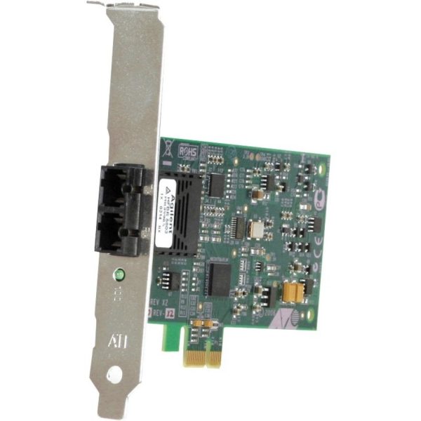 Allied Telesis AT-2711FX Fast Ethernet Fiber Network Interface Card - PCI Express x1 - 1 x ST - 100Base-FX