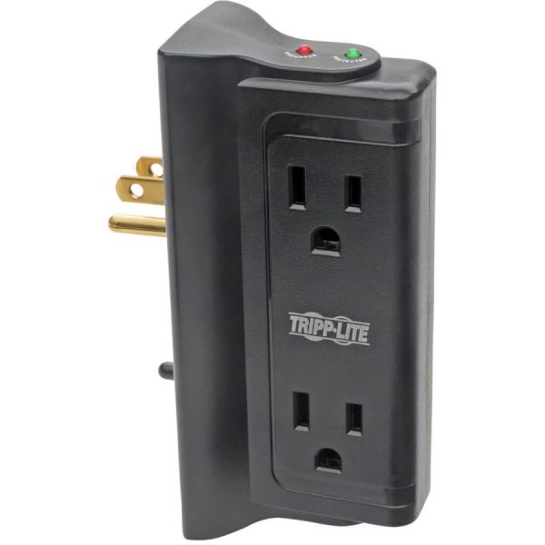 Tripp Lite Surge Protector Wallmount Direct Plug In 120V 4 Outlet 720 Joules