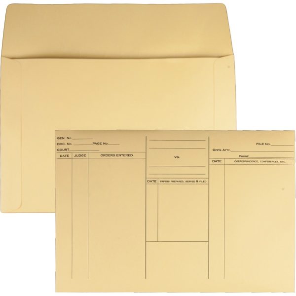 Quality Park Attorney's File Style Fold Flap Envelope