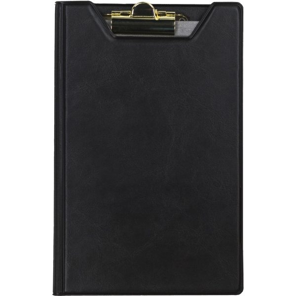 Samsill Professional Jr. Pad Holder - Storage for Document - Polyvinyl Chloride (PVC) - Black - 1 Each