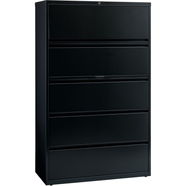 Lorell Telescoping Suspension Lateral Files - 5-Drawer