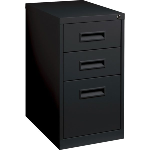 Lorell Box/Box/File Mobile Pedestal Files - 3-Drawer