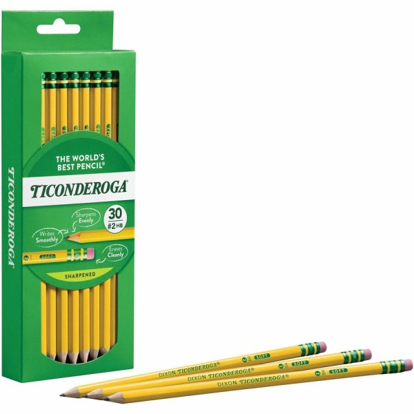 Ticonderoga Presharpened No. 2 Pencils