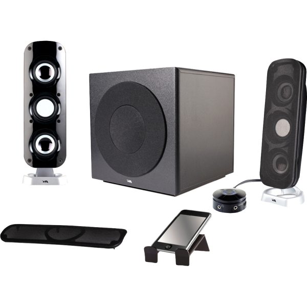 Cyber Acoustics CA-3908 2.1 Speaker System - 46 W RMS - iPod Supported