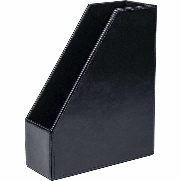 Dacasso Bonded Leather Magazine Rack