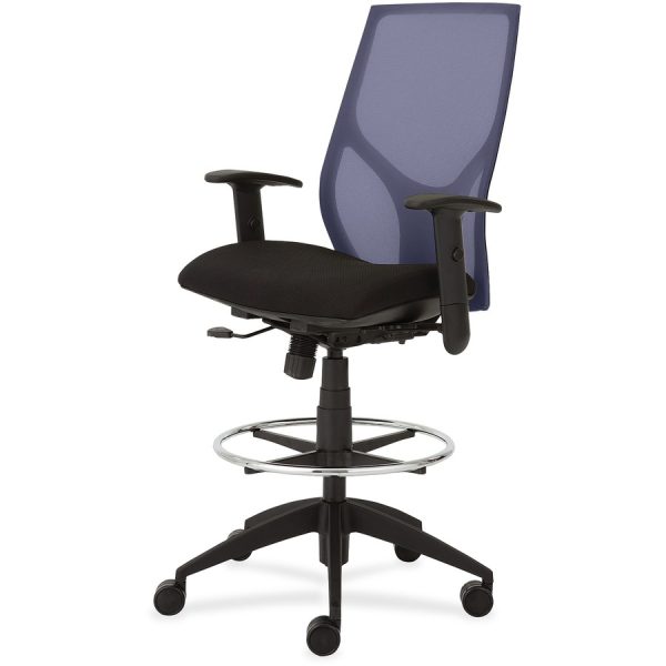 9 to 5 Seating Vault 1468 Task Stool - Black Seat - 5-star Base - 1 Each