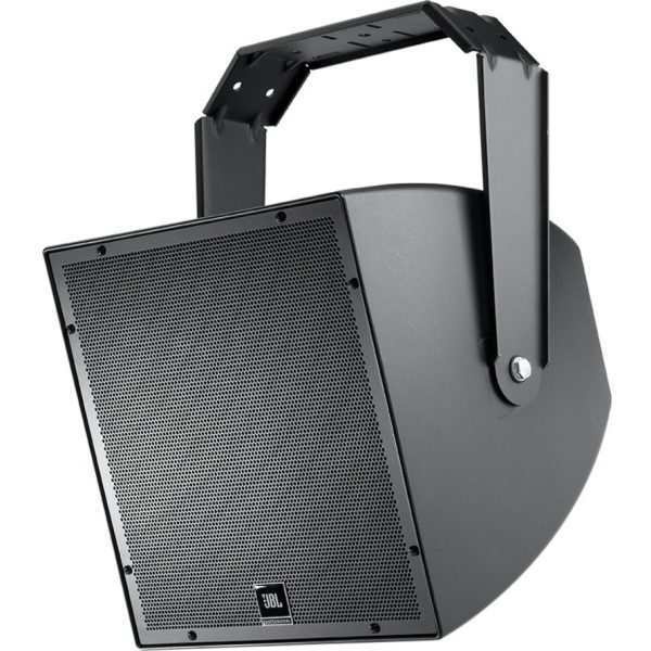 JBL Professional All Weather AWC129-BK 2-way Indoor/Outdoor Bracket Mount Speaker - 400 W RMS - Black