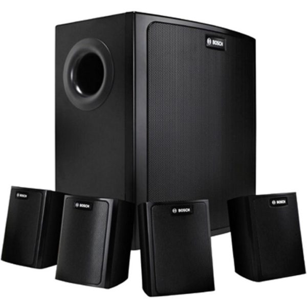 Bosch LB6-100S Speaker System - Black - Surface-mountable, Wall Mountable - 180 Hz to 20 kHz