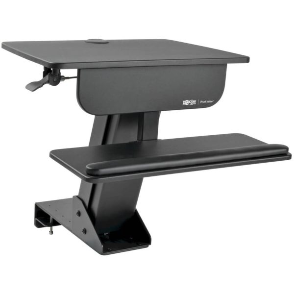 Tripp Lite WorkWise Sit Stand Desktop Workstation Adjustable Standing Desk w/ Clamp