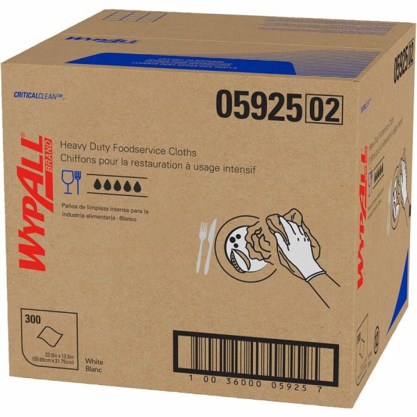 Wypall Critical Clean High Capacity Heavy Duty Foodservice Cloths