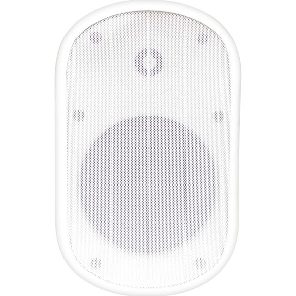 Speco Contractor Elite SPCE5OTW Indoor/Outdoor Wall Mountable Speaker - 40 W RMS - White