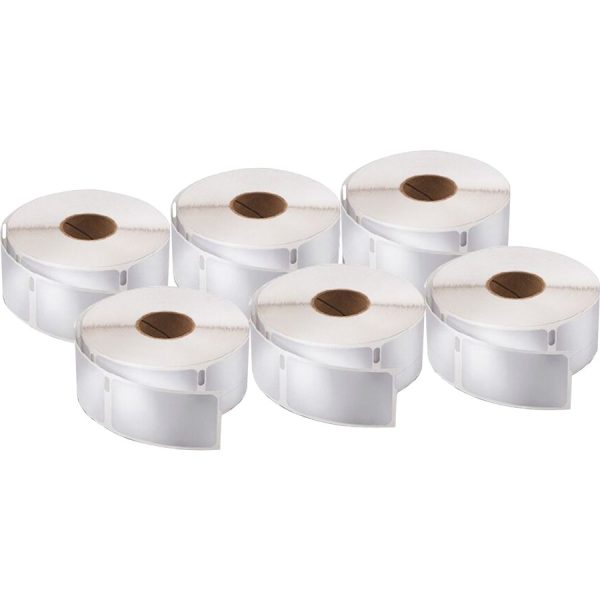 3/4" Height x 2" Width - Rectangle - White - 3000 / Pack