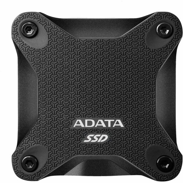 Adata SD600Q 240 GB Portable Solid State Drive - External - Black - Xbox One, PlayStation Device Supported - USB 3.2 (Gen 1) - 440 MB/s Maximum Read Transfer Rate