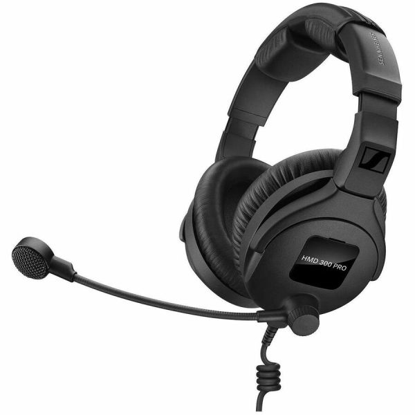 Sennheiser HMD 300-XQ-2 Headset - Stereo - Wired - 64 Ohm - 60 Hz - 25 kHz - Over-the-head - Binaural - Circumaural - 5 ft Cable - Dynamic, Hyper-cardioid, Super-cardioid Microphone