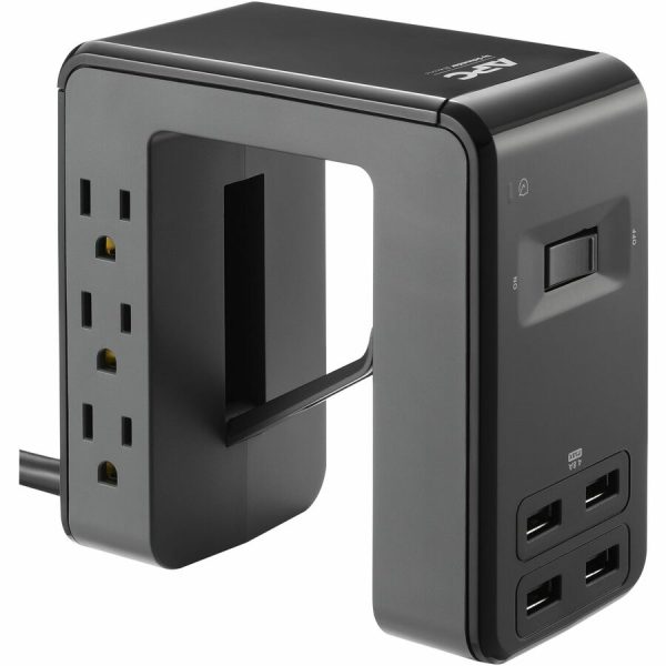 APC by Schneider Electric SurgeArrest Essential 6-Outlet Surge Suppressor/Protector