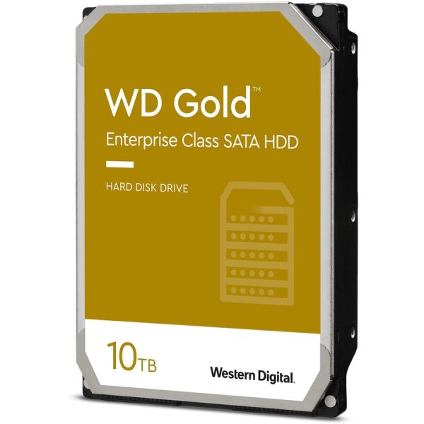 Western Digital Gold WD102KRYZ 10 TB Hard Drive - 3.5" Internal - SATA (SATA/600)