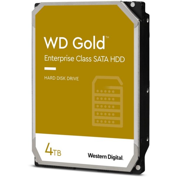 Western Digital Gold WD4003FRYZ 4 TB Hard Drive - 3.5" Internal - SATA (SATA/600)