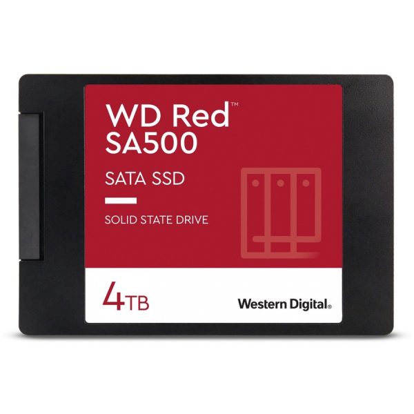 Western Digital Red WDS400T1R0A 4 TB Solid State Drive - 2.5" Internal - SATA (SATA/600)