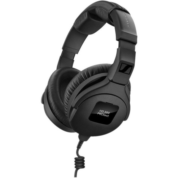 Sennheiser HD 300 PROtect Headphone - Stereo - Mini-phone (3.5mm) - Wired - 64 Ohm - 6 Hz 25 kHz - Over-the-head - Binaural - Circumaural - Noise Canceling