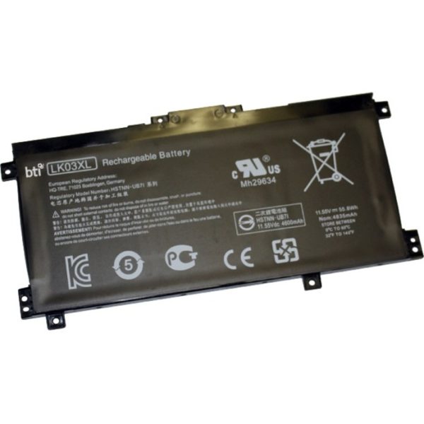 BTI Battery - Compatible Model ENVY 17T-AE100 ENVY 17-AE013CA ENVY 17-AE151NR ENVY 17-AE155CL ENVY 17M-AE111DX ENVY 17-AE008CA ENVY 17-AE051NR ENVY 17-AE120NR ENVY 17-AE152NR ENVY X360 15T-BP000 CONVERTIBLE ENVY X360 15Z-BQ100 TOUCH LAPTOP