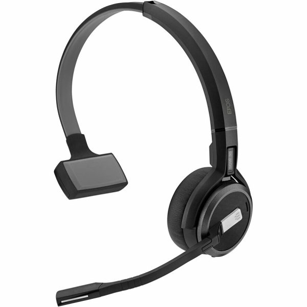 EPOS IMPACT SDW 5033 - US Headset - Mono - Wireless - DECT - 590.6 ft - 150 Hz - 11 kHz - On-ear - Monaural - Noise Cancelling, MEMS Technology, Omni-directional Microphone - Black