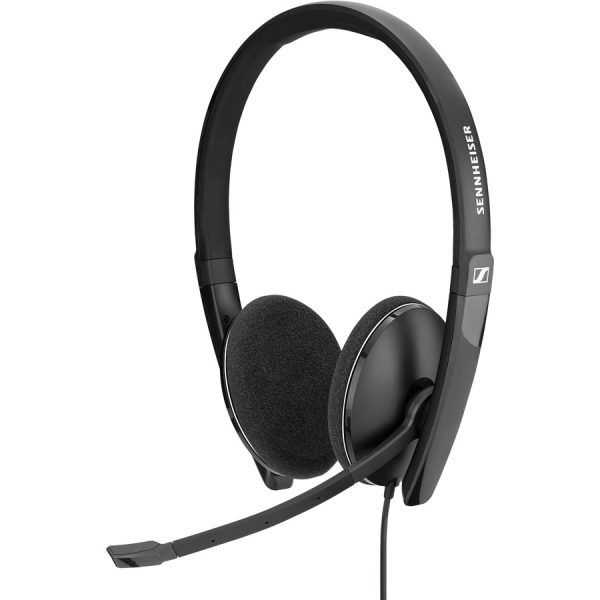 EPOS | SENNHEISER PC 3.2 CHAT Headset - Stereo - Mini-phone (3.5mm) - Wired - 32 Ohm - 20 Hz - 20 kHz - On-ear - Binaural - Supra-aural - 6.56 ft Cable - Uni-directional, Noise Cancelling Microphone - Black