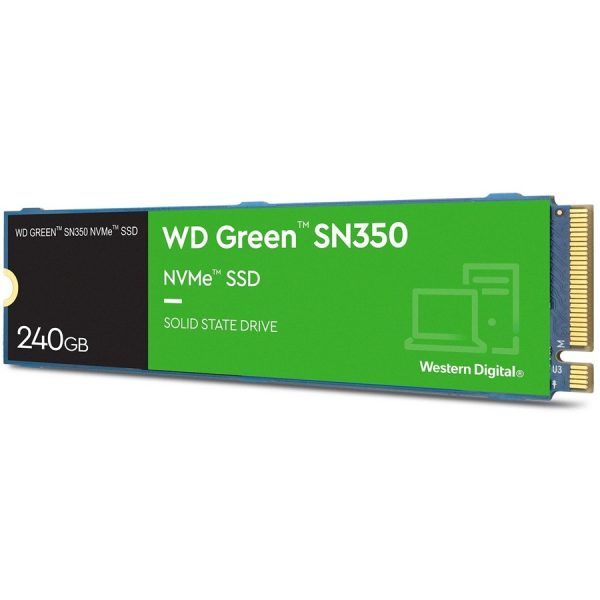 Western Digital Green SN350 WDS240G2G0C 240 GB Solid State Drive - M.2 2280 Internal - PCI Express NVMe (PCI Express NVMe 3.0 x4)