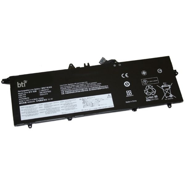 BTI Battery - Compatible Models T14S T490S T495S Compatible OEM L18L3PD1 L18C3PD1 L18C3PD2 L18M3PD1 L18M3PD2 02DL013 02DL014 02DL015 02DL016 5B10W13909 5B10W13910 5B10W13911 5B10W13912 SB10K97651 SB10K97652 SB10T83152