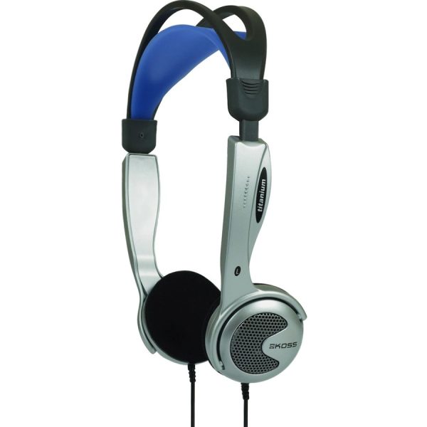 Koss KTXPRO1 On Ear Headphones - Stereo - 6.35mm, Mini-phone (3.5mm) - Wired - 60 Ohm - 15 Hz 25 kHz - On-ear - Binaural - Ear-cup - 4 ft Cable