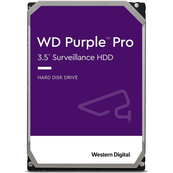 Western Digital Purple Pro WD181PURP 18 TB Hard Drive - 3.5" Internal - SATA (SATA/600) - Conventional Magnetic Recording (CMR) Method