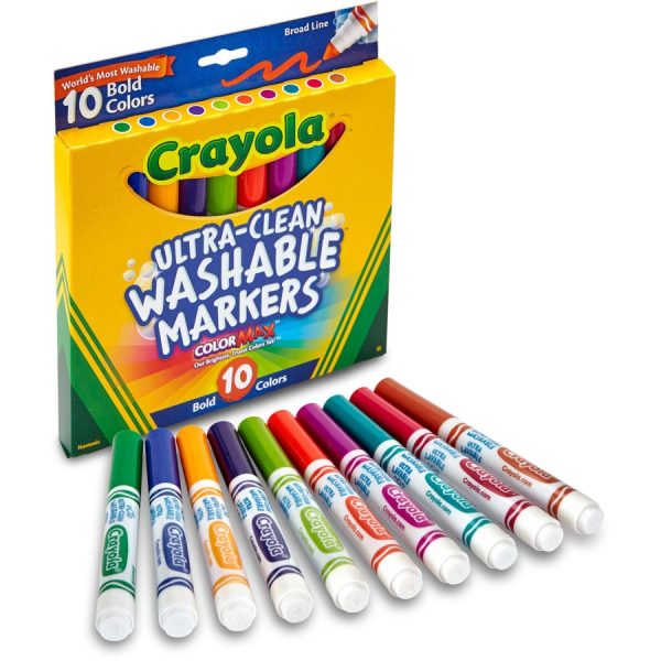 Crayola Bold Colors Washable Markers