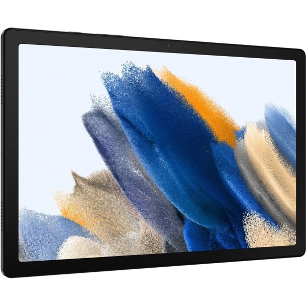 Samsung Galaxy Tab A8 SM-X200 Tablet - 10.5" WUXGA - Octa-core (Cortex A75 Dual-core (2 Core) 2 GHz + Cortex A55 Hexa-core (6 Core) 2 GHz) - 4 GB RAM - 128 GB Storage - Android 11 - Dark Gray - UNISOC Tiger T618 SoC - Upto 1 TB microSD, microSDXC Supported - 1920 x 1200 - 5 Megapixel Front Camera