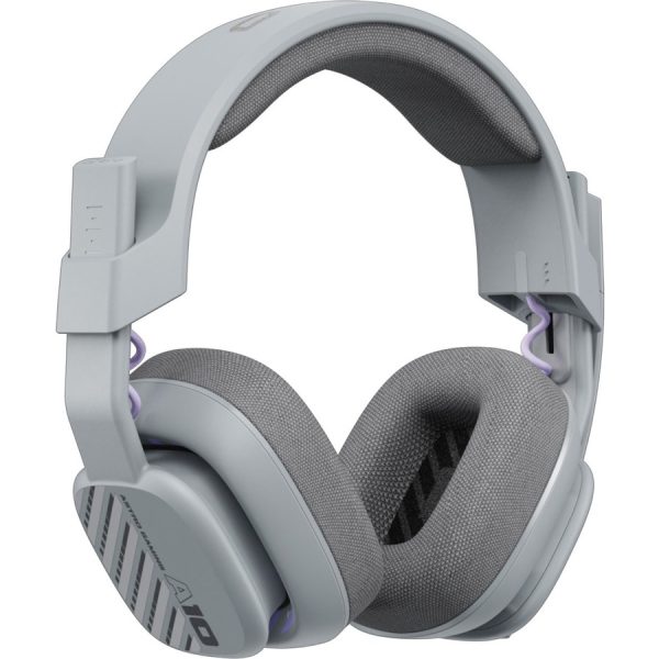 Astro A10 Headset - Stereo - Mini-phone (3.5mm) - Wired - 32 Ohm - 20 Hz - 20 kHz - Over-the-ear - Binaural - Ear-cup - Uni-directional Microphone - Gray