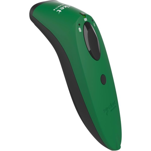 Socket Mobile SocketScan S720, Linear Barcode Plus QR Code Reader, Green - Wireless Connectivity - 14.96" Scan Distance - 1D, 2D - LED - Linear - Bluetooth - Green - Ticketing, Asset Tracking, Transportation, Delivery, Loyalty Program, Inventory, Hospitality