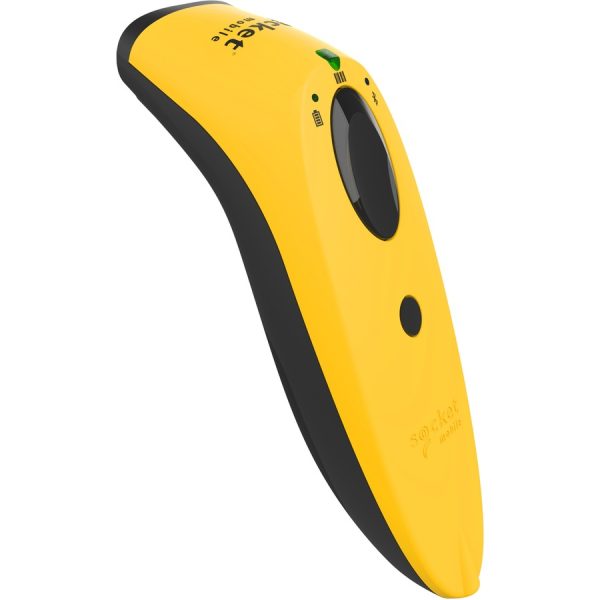 Socket Mobile SocketScan S720, Linear Barcode Plus QR Code Reader, Yellow - Wireless Connectivity - 14.96" Scan Distance - 1D, 2D - LED - Linear - Bluetooth - Yellow - Ticketing, Asset Tracking, Transportation, Delivery, Loyalty Program, Inventory, Hospitality