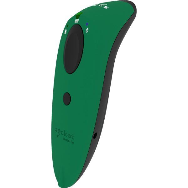 Socket Mobile SocketScan S720 - 1D/2D Linear Barcode Plus QR Code Reader - Wireless Connectivity - 14.96" Scan Distance - 1D, 2D - Linear - Bluetooth - Green - Stand Included - Asset Tracking, Loyalty Program, Transportation, Inventory, Ticketing, Delivery, Hospitality