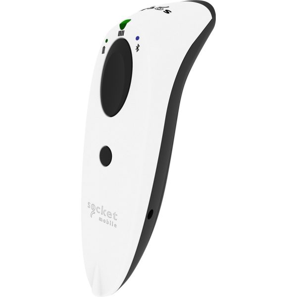 Socket Mobile SocketScan S720 - 1D/2D Linear Barcode Plus QR Code Reader - Wireless Connectivity - 15" Scan Distance - 1D, 2D - LED - Linear - Bluetooth - White - Asset Tracking, Loyalty Program, Transportation, Inventory, Ticketing, Delivery, Hospitality