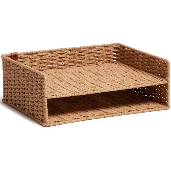 U Brands Woven Paper Tray