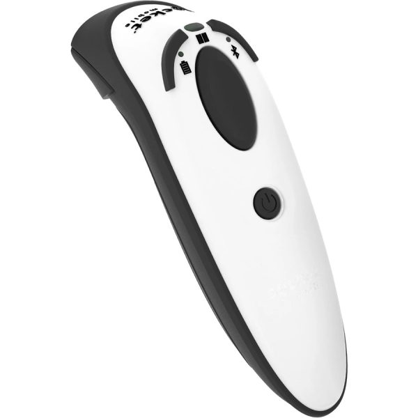 Socket Mobile D720 Barcode Scanner (with rechargeable battery pre-installed) - Wireless Connectivity - 19.49" Scan Distance - 1D, 2D - Imager - Omni-directional - Bluetooth - USB - White - IP54 - USB - Retail, Transportation, Warehouse, Manufacturing, Field Sales/Service, Healthcare, Asset Tracking