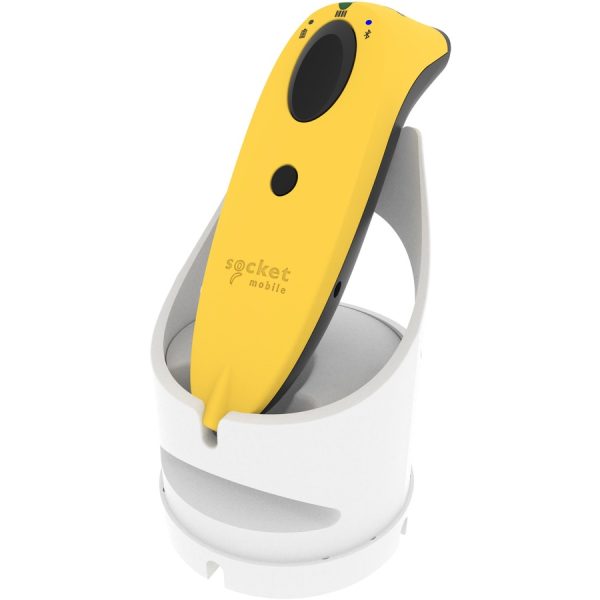 Socket Mobile SocketScan S720 Linear Barcode Scanner - Wireless Connectivity - 14.96" Scan Distance - 1D, 2D - LED - Imager - Linear - Bluetooth, Radio Frequency - Yellow, Black, Blue, Green, Red, White - Stand Included - Transportation, Loyalty Program, Delivery, Hospitality, Inventory, Asset Tracking, Ticketing