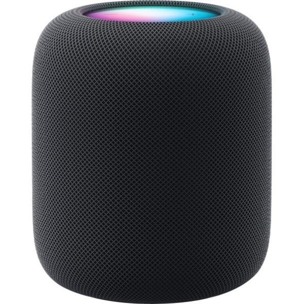 Apple HomePod (2nd Generation) Bluetooth Smart Speaker - Siri Supported - Midnight - Dolby Atmos - Wireless LAN