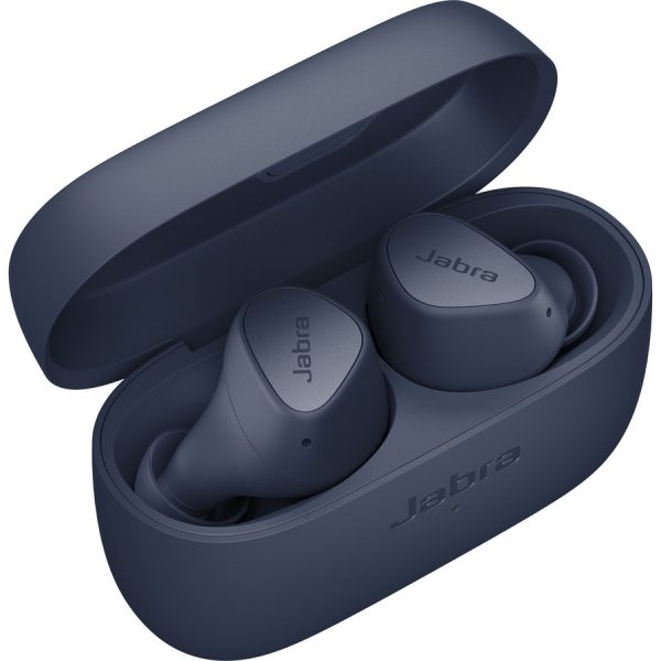 Jabra Elite 4 Earset - Siri, Google Assistant - Stereo - True Wireless - Bluetooth - 33 ft - 20 Hz - 20 kHz - Earbud - Binaural - In-ear - MEMS Technology Microphone - Noise Canceling - Navy Blue