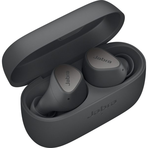 Jabra Elite 4 Earset - Siri, Google Assistant - Stereo - True Wireless - Bluetooth - 33 ft - 20 Hz - 20 kHz - Earbud - Binaural - In-ear - MEMS Technology Microphone - Noise Canceling - Dark Gray