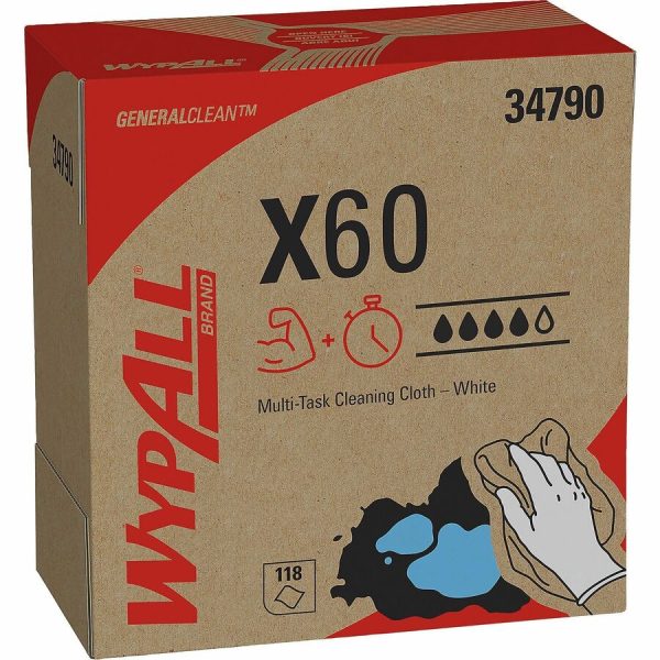 Wypall General Clean X60 Multi-Task Cleaning Cloths - Pop-Up Box