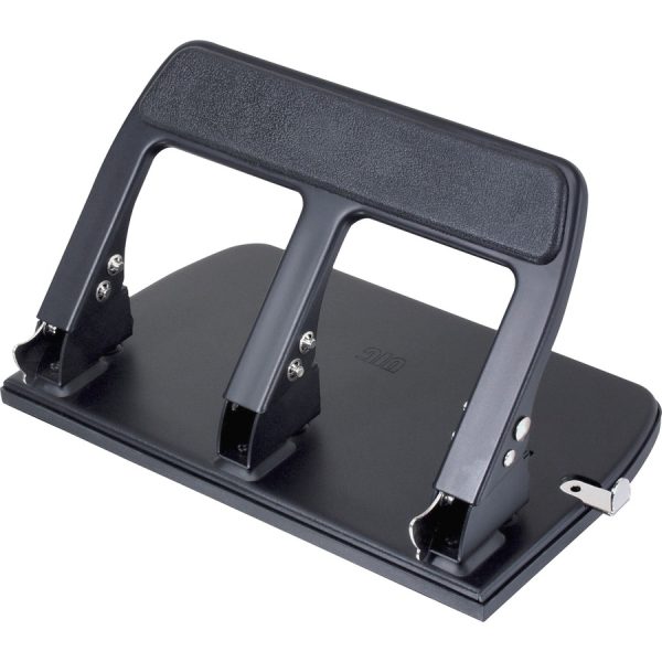 Officemate Heavy-duty 3-hole Punch with Padded Handle