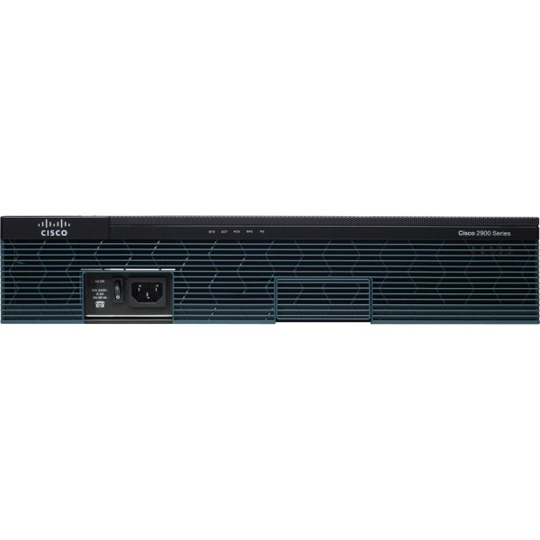 Cisco 2911 Router - Refurbished - 3 Ports - 3 RJ-45 Port(s) - Management Port - 8 - 512 MB - Gigabit Ethernet - 2U - Rack-mountable, Wall Mountable - 90 Day