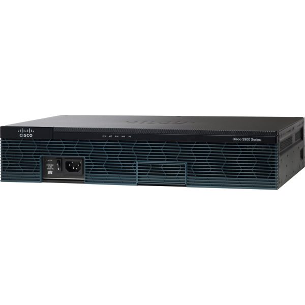 Cisco 2911 Router - Refurbished - 3 Ports - PoE Ports - Management Port - 8 - Gigabit Ethernet - 2U - Rack-mountable, Wall Mountable